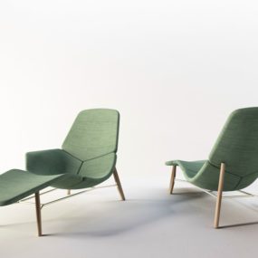 Стул для гостиной Fabric: Atoll от Patrick Norguet